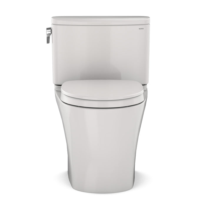TOTO MS442124CUFG#11 Nexus 1G Elongated Universal Height Toilet with SoftClose Seat, Colonial White