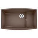 Blanco 440063 Performa Cascade SILGRANIT 32" Single Bowl Undermount Kitchen Sink with Colander - Cafe