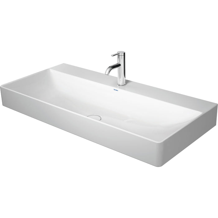 Duravit 2353100071 DuraSquare 39 3/8" Vessel Bathroom Sink