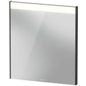 Duravit BR7021016166000 Brioso Mirror with Lighting Concrete Gray