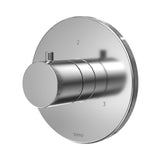 TOTO TBV01104U#CP Round Three-Way Diverter Shower Trim, Polished Chrome