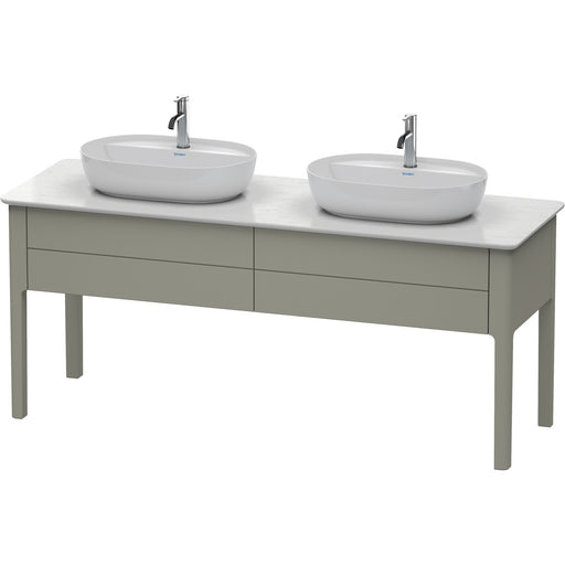 Duravit LU9562B9292 Luv Floorstanding Vanity Unit Stone Gray