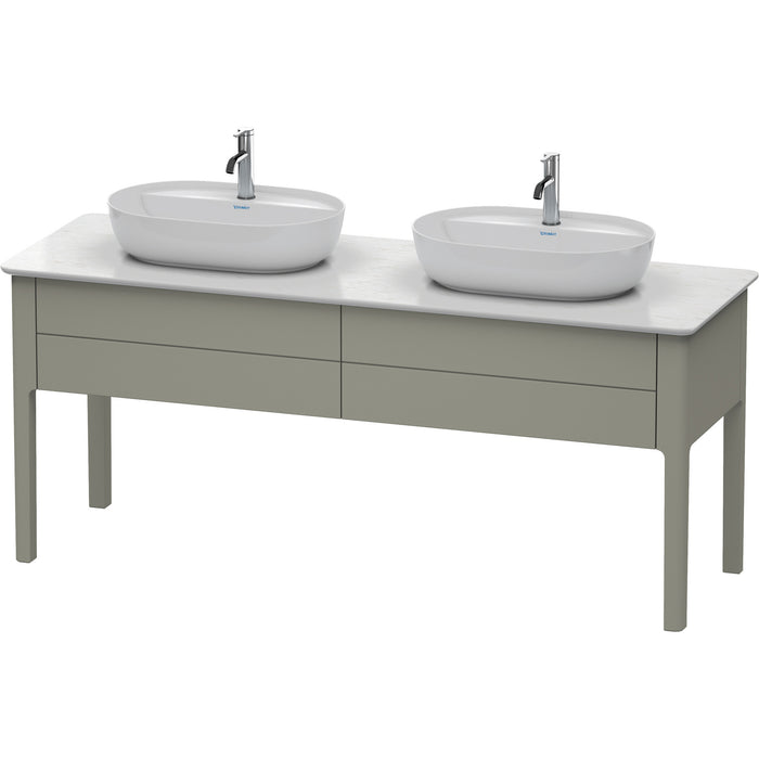 Duravit LU9562B9292 Luv Floorstanding Vanity Unit Stone Gray
