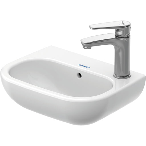 Duravit 07053600092 D-Code 14 1/8" Wall Mounted Bathroom Sink