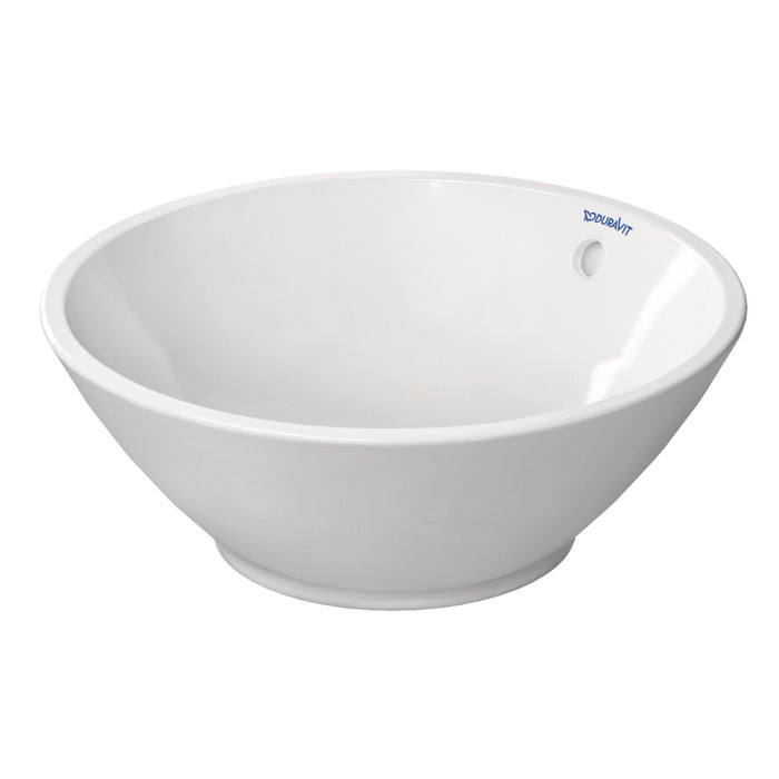 Duravit 0325420000 Design Classics Round Vessel Bathroom Sink with Overflow