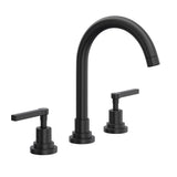 House of Rohl A2208LMMB-2 Lombardia C-Spout Widespread Bathroom Faucet