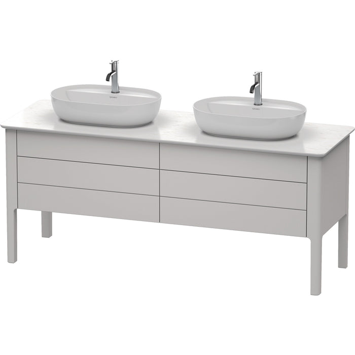 Duravit LU9567B3939 Luv Wall Mount Double Vanity Cabinet