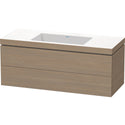 Duravit LC6929N3535 L-Cube C-Bonded Wall-Mount Vanity Kit Oak Terra