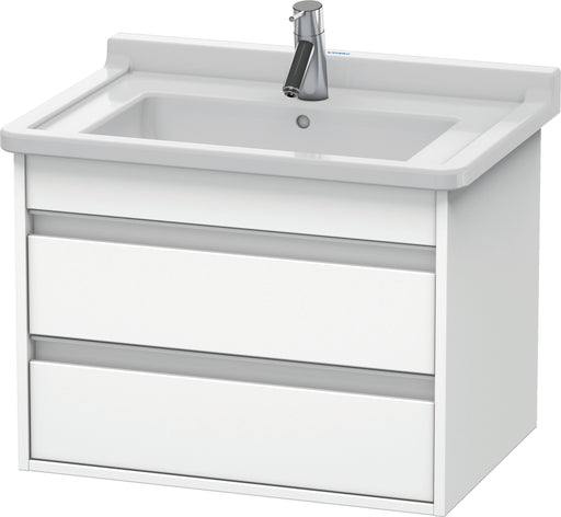 Duravit KT664301818 Ketho Wall-Mount Vanity Unit White