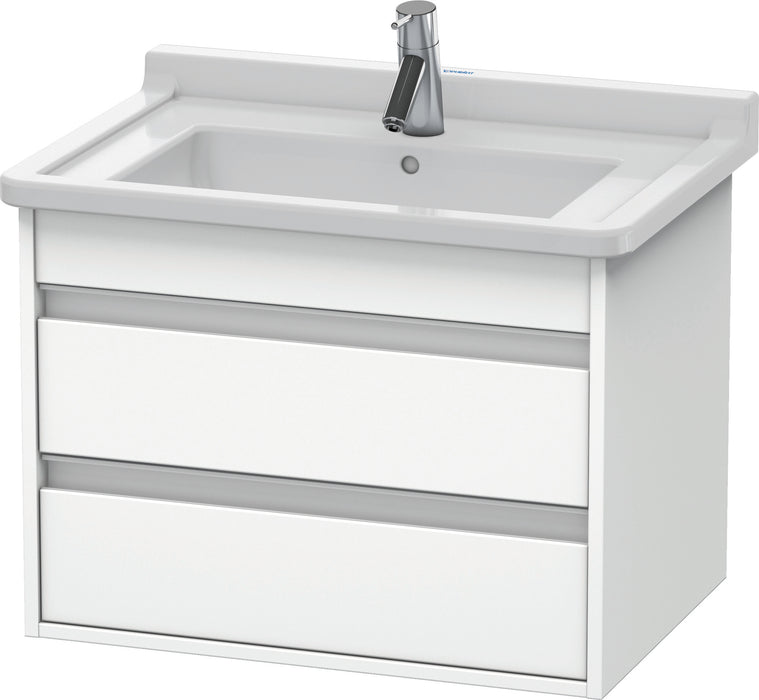 Duravit KT664301818 Ketho Wall-Mount Vanity Unit White