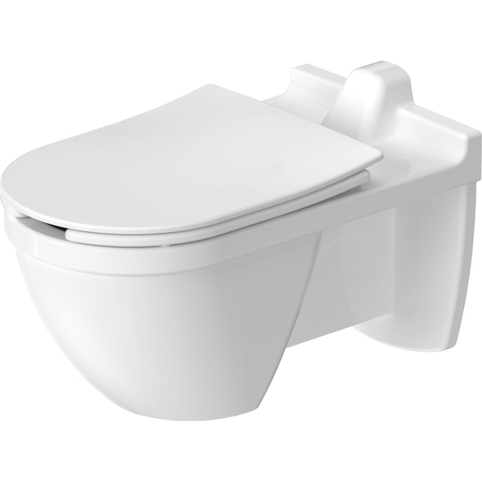 Duravit 2560090000 Starck 3 1.28 GPF Elongated Wall Mounted Toilet
