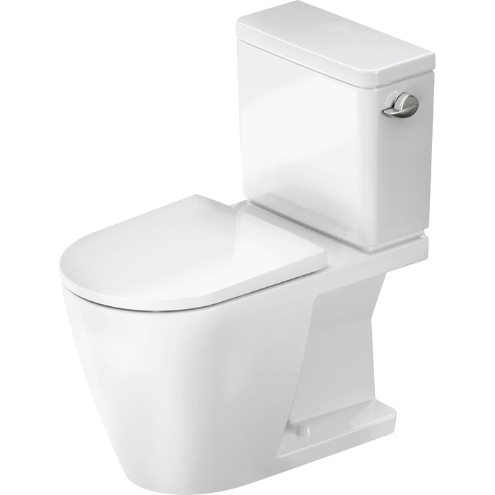 Duravit 2006012085 D-Neo 1.28 GPF Rimless Elongated Toilet Bowl