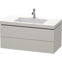 Duravit LC6928O0707 L-Cube Wall Mount C-Bonded Vanity