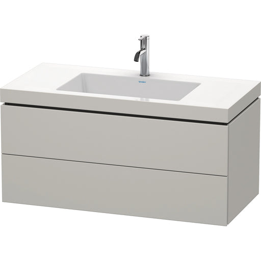 Duravit LC6928O0707 L-Cube Wall Mount C-Bonded Vanity