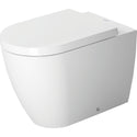 Duravit 2169092092 ME by Starck Dual Flush Elongated Close Coupled Toilet Bowl