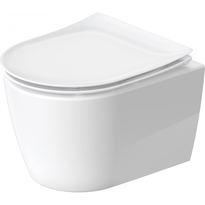 Duravit 2591092092 Soleil by Starck Dual Flush Round Wall Mounted Toilet