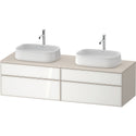 Duravit ZE4825B64830000 Zencha Wall Mount Double Vanity Cabinet
