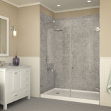 ANZZI SB-AZ007WL Colossi Series 60" x 36" Shower Base in White