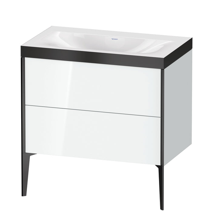 Duravit XV4710NB285P XViu C-Bonded Floorstanding Vanity Kit White