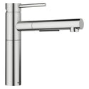 Blanco 527559 Alta II Low Arc Pull-Out Dual-Spray Kitchen Faucet - PVD Steel