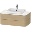 Duravit HP497107171 Happy D.2 Plus Wall-Mount Vanity Unit Mediterranean Oak