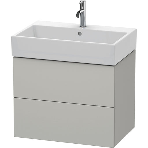 Duravit LC627600707 L-Cube Wall Mount Vanity Cabinet