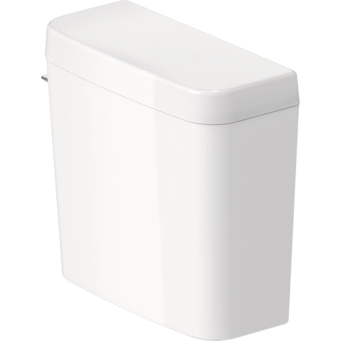 Duravit 0927200002 D-Code 1.28 GPF Toilet Tank with Top Push Button Flush