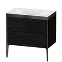 Duravit XV4710NB216P XViu C-Bonded Floorstanding Vanity Kit Oak Black