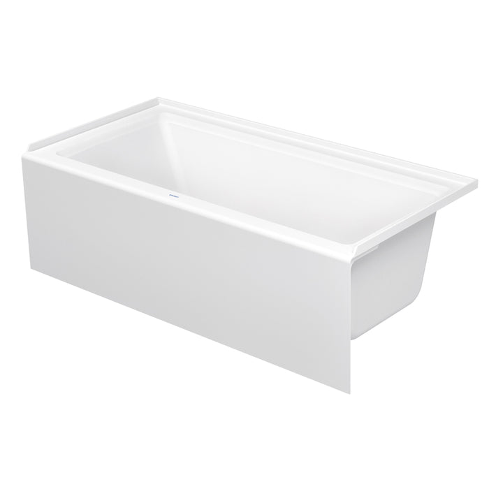 Duravit 700407000000099 Architec 66" x 32" Alcove Bathtub