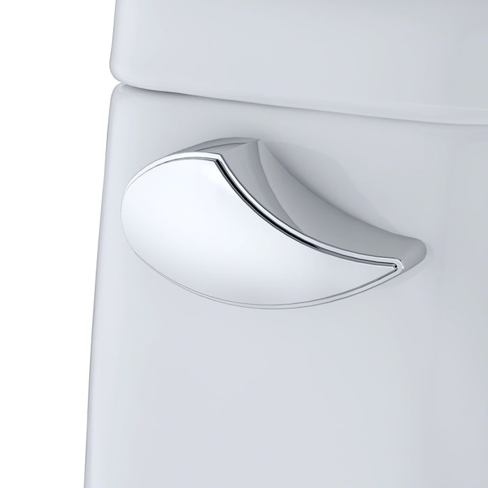 TOTO MS853113E#11 Eco UltraMax One-Piece Round Bowl 1.28 GPF Regular Height Toilet with Seat, Colonial White