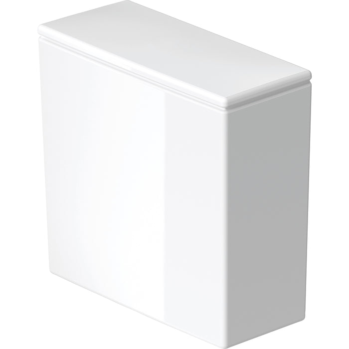 Duravit 09352000U3 DuraStyle 1.28 GPF Toilet Tank with Left Lever Flush