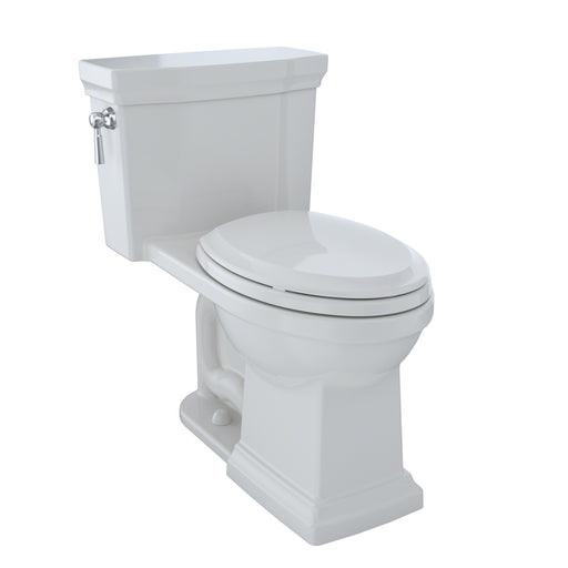 TOTO Promenade II 1G One-Piece Elongated 1.0 GPF Universal Height Toilet with CeFiONtect, Colonial White - MS814224CUFG#11
