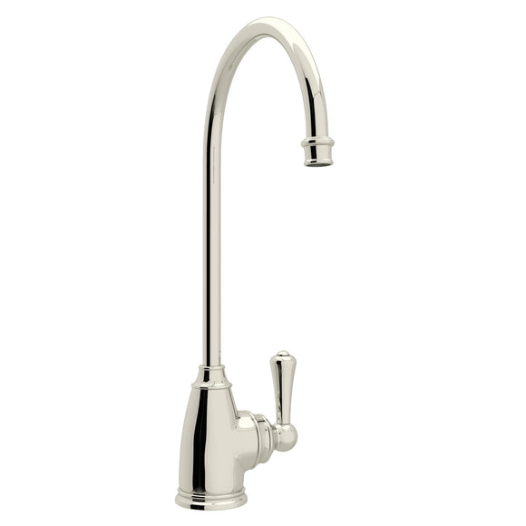 Rohl U.1625L-PN-2 Perrin and Rowe Georgian Era C-Spout Filter Faucet