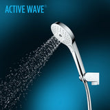 TOTO TBW01011U4#PN G Series 1.75 GPM Multifunction 4" Round Handshower in Polished Nickel