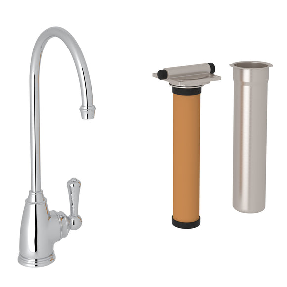 Rohl U.KIT1625L-APC-2 Perrin and Rowe Georgian Era C-Spout Filter Faucet