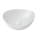 TOTO Kiwami Asymmetrical Vessel Bathroom Sink, Matte White - LT477#MW