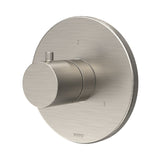 TOTO TBV01104U#BN Round Three-Way Diverter Shower Trim, Brushed Nickel