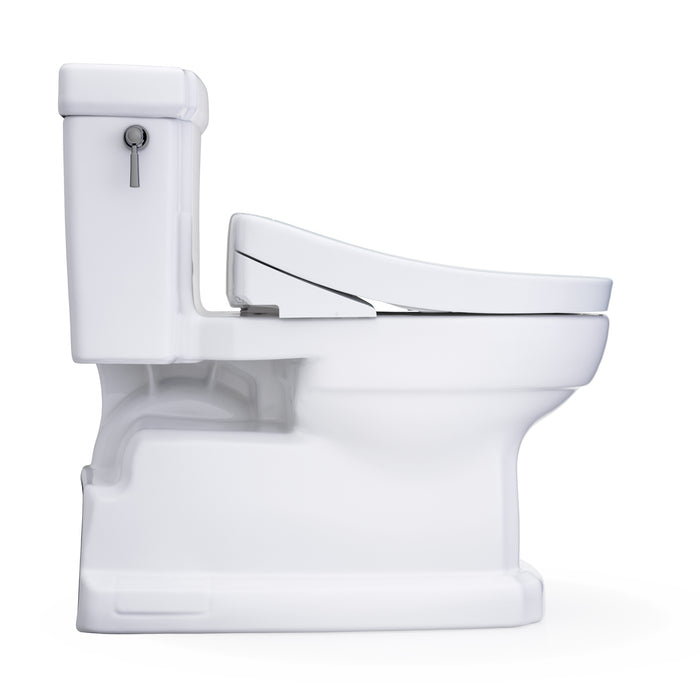 TOTO MW9743446CEFG#01 Washlet+ Eco Guinevere Elongated Universal Height Toilet with S5 Bidet Seat