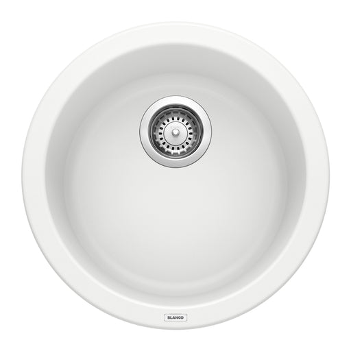 Blanco 511631 Rondo SILGRANIT 18" Dual Mount Bar Sink - White