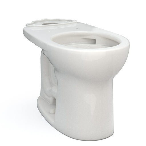 TOTO Drake Round Tornado Flush Toilet Bowl with CeFiONtect, Colonial White - C775CEFG#11