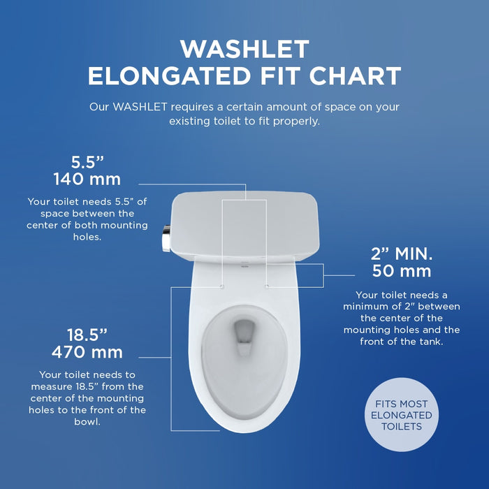 TOTO SW2336#01 WASHLET KS2 Bidet Toilet Seat with Instant Water Heating, Elongated, Cotton White
