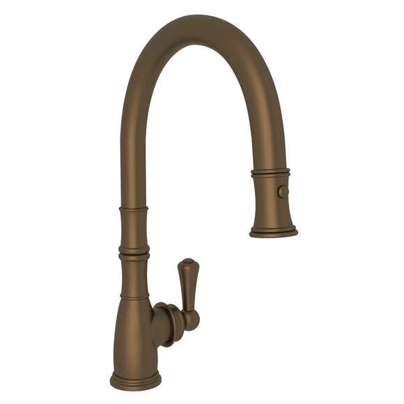 Rohl U.4744EB-2 Perrin and Rowe Georgian Era Traditional Pulldown Kitchen Faucet