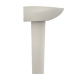 TOTO LPT242G#12 Prominence Oval Pedestal Bathroom Sink for Single Hole Faucets, Sedona Beige