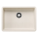 Blanco 443082 Precis SILGRANIT 25" ADA Single Bowl Undermount Kitchen Sink - Soft White