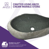 ANZZI LS-AZ8179 Lovro Vessel Sink in Dark River Stone