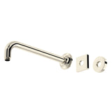 House of Rohl 1455/12PN 12" Reach Wall Mount Shower Arm