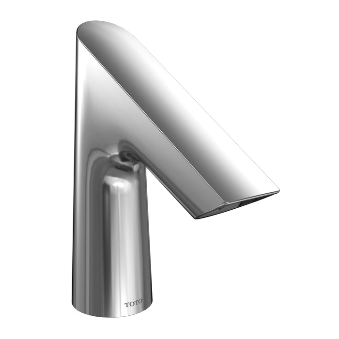 TOTO Standard S ECOPOWER 0.5 GPM touchless bathroom faucet, 10 second on-demand flow in Polished Chrome finish.