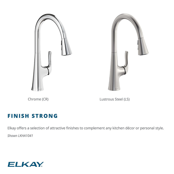 Elkay LKHA1041CR 1 Hole Faucet with Pull-down Spray in Chrome