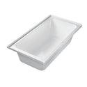 Duravit 700406000000090 D-Code 60" x 32" Drop-in Bathtub 