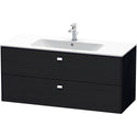 Duravit BR410401016 Brioso Wall-Mount Vanity Unit Oak Black